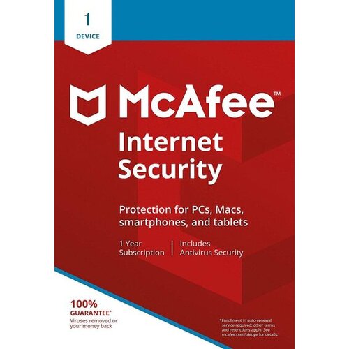 MCAFEE Internet Security 2021 1 Device 1 Year Key GLOBAL Cene