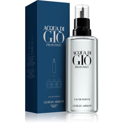 Armani acqua di Gi&amp;ograve; profondo parfemska voda zamjensko punjenje za mu&amp;scaron;karce 150 ml Slike