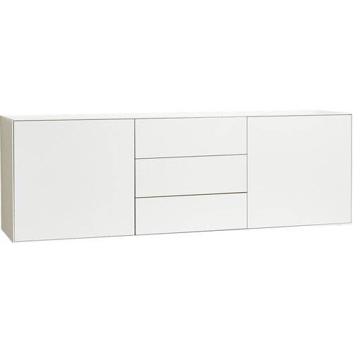 Hammel Furniture Bela nizka komoda 180x59 cm Edge by Hammel - Hammel Furniture Slike