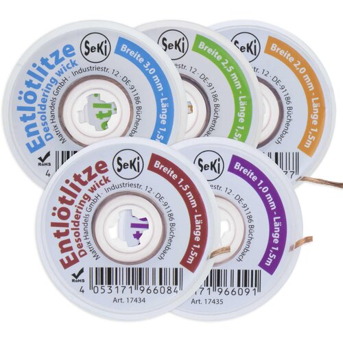 Seki Set traka za skidanje kalaja 1-3mm 5/1 Cene