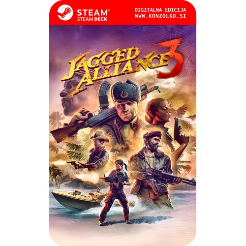  Jagged Alliance 3 - Steam koda brez &scaron;katlice (WINDOWS PC | STEAM DECK) Cene