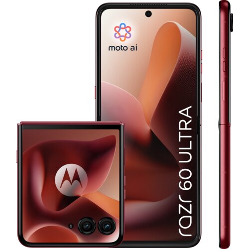 Motorola Razr 60 ULTRA 16GB/512GB Rio red, (0840023293245) Slike