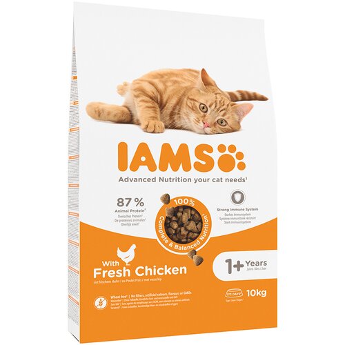 IAMS Advanced Nutrition Adult Cat s pi&scaron;čancem - Varčno pakiranje: 2 x 10 kg Cijene
