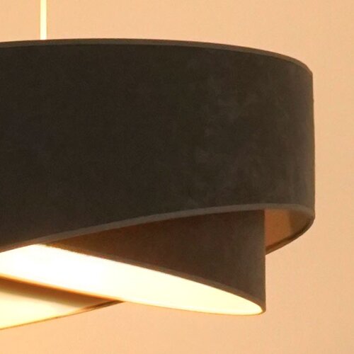  Brilagi - LED luster na sajli LYRA 1xE27/15W/230V siva/bela Slike