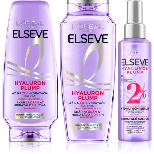 L&amp;acute;Or&amp;eacute;al Paris Elseve Hyaluron Plump set za kosu Slike
