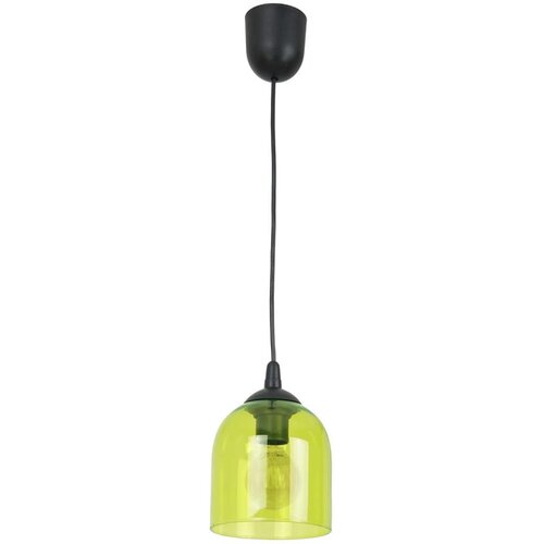  Luster na sajli CHRIS, 1x E27/60W/230V, prečnik 11 cm, zelene boje Cene
