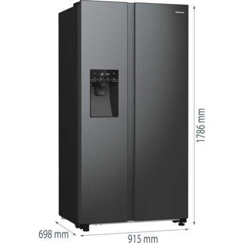 Hisense side by side frižider - RS5P535NTFE Slike