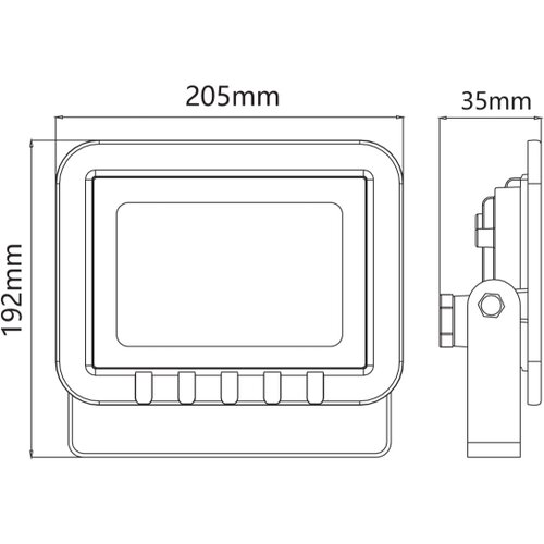  LED reflektor LED/50W/230V IP65 Slike