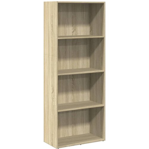 Maison Chic Knjižna omara - Knjižni regal sonoma hrast 60x30x152 cm inženirski les, (21724553) Slike