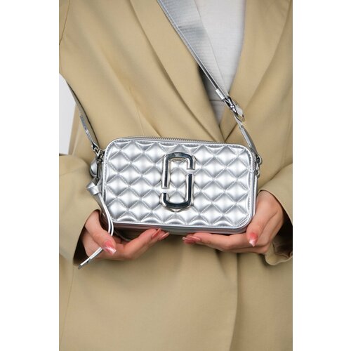 LuviShoes Ferez Silver Women's Bag Slike