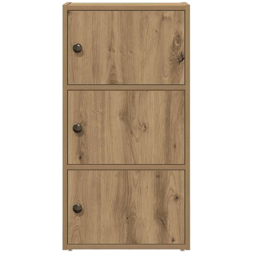 VidaXL Regal za knjige boja hrasta 40x24x77 cm konstruirano drvo Slike