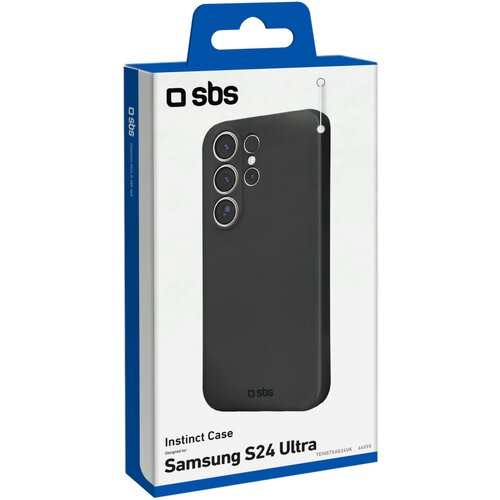Sbs Instinct H&amp;uuml;lle schwarz f&amp;uuml;r S24 Ultra Slike
