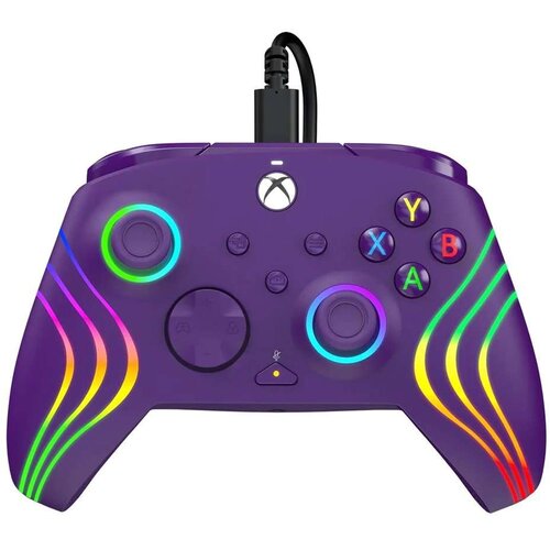 Pdp XBOX Wired Controller Afterglow Wave Purple Cene