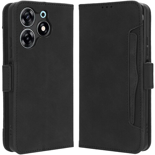 INORCO Denarnica za telefonsko ohi&amp;scaron;je za Tecno Spark 10 Pro/KI7, usnjena preklopna torbica z več režami za kartice, torbica za telefon s stojalom, (22034989) Slike