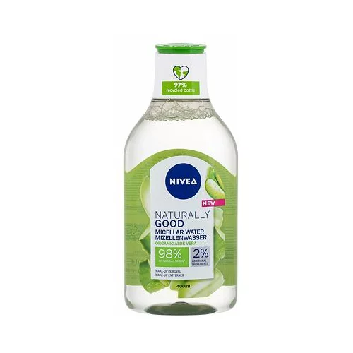 Nivea naturally good organic aloe vera micelarna voda za sve vrste kože 400 ml za žene