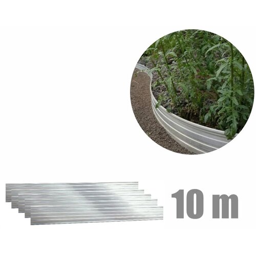 green-split 10 kosov aluminijastih robov za trato Green Universe 10 cm x 100 cm (10 m) za gredice in poti, (5000218591) Cene
