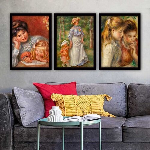 Wallity Set uramljenih slika 3SC_UN3887600, 3 Dela Cene