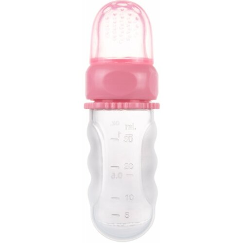 Canpol silikonska mljackalica za bebe 56/110 roze Slike