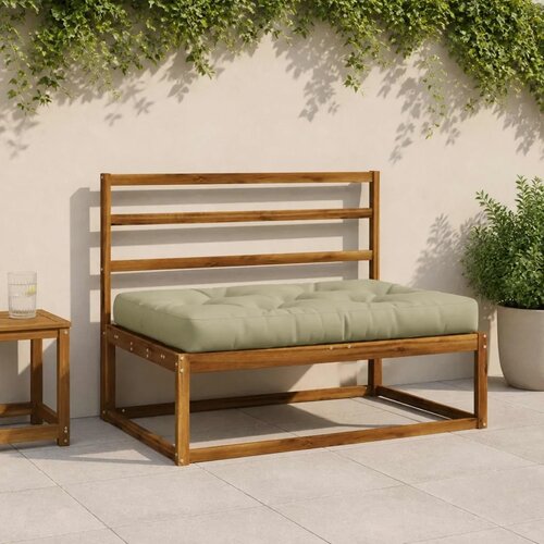  Jastučić za palete VIANEN 100% poliester Svijetlo zelena - Svijetlo zelena 120 x 60 x 12 cm Cijene