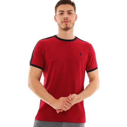 Dewberry T8584 MEN'S T-SHIRT-BURGUNDY Cijene