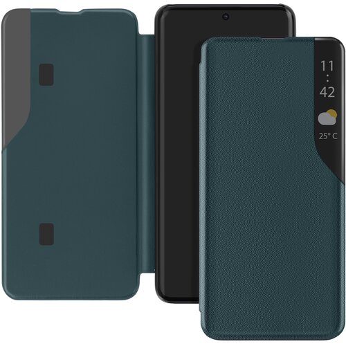 AVIZAR Ohišje za Xiaomi Redmi Note 14 Pro in 14 Pro Plus Clapet Video Support, Temno zelena, (5000010890) Cene