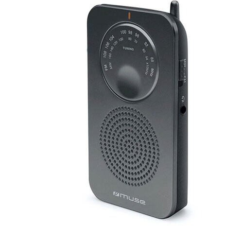 Muse Tranzistor M-01 RS, črn Slike