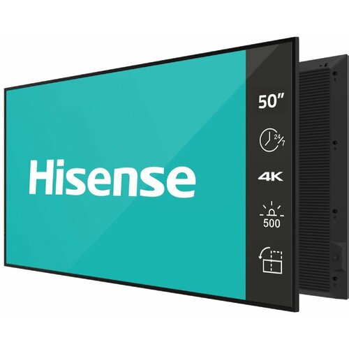 Hisense 50 inča 50DM66D 4K UHD 500 nita Digital Signage Display - 24/7 Operation Slike