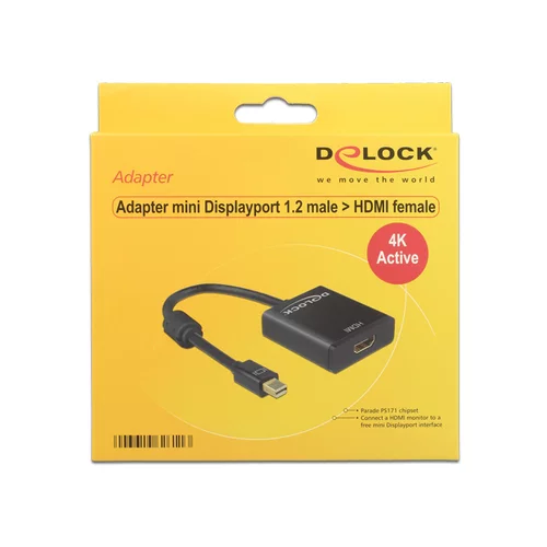 Delock displayport mini-hdmi adapter 4K 62611