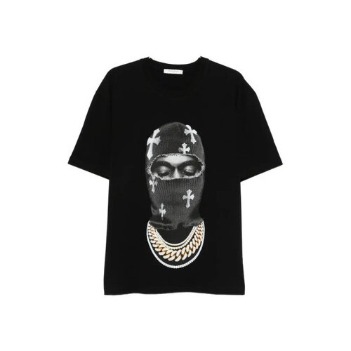 Ih Nom Uh Nit Majice s kratkimi rokavi T-SHIRT NUS26217 BLACK Črna Cene