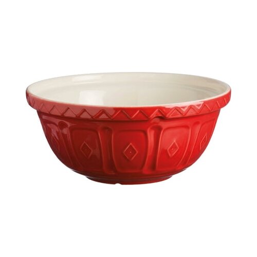 Mason Cash Me&amp;scaron;alna posoda, 2 litra, &amp;Oslash; 24 cm - rdeča Slike