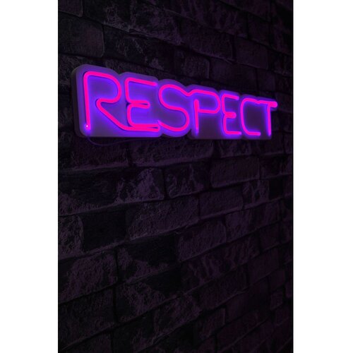 Wallity Dekorativna plastična LED rasveta Respect Pink Slike
