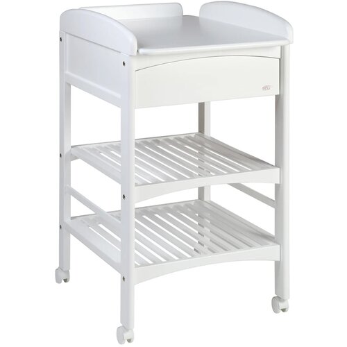 Troll nursery&amp;reg; previjalna miza s kolesi lux&amp;trade; white Slike
