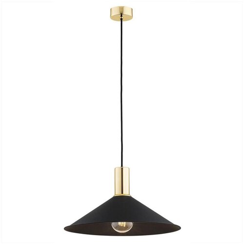  Argon 4912 - Luster na sajli MINORI 1xE27/15W/230V crna/zlatna Cene