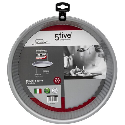 Five KALUP ZA PITU SIGNATURE 29,6X29,6X3,4CM METAL CRNA Cijene