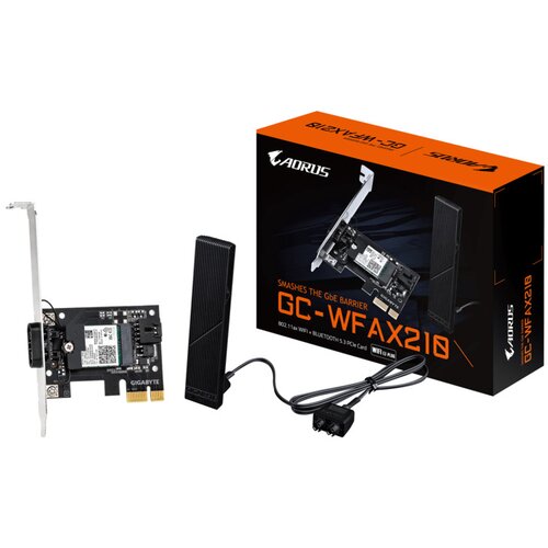 Gigabyte GC-WFAX210 Intel WI-FI 6E AX210 module High Speed 240Mbps, Bluetooth 5.2 Cijene
