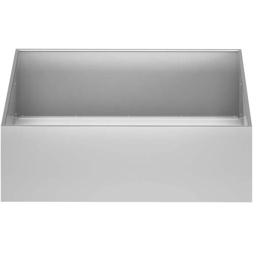  Vrtna saksija Srebrna 100 x 100 x 30 cm Pocinčani čelik - Pocinčani čelik 100 x 100 x 30 cm 1 Slike