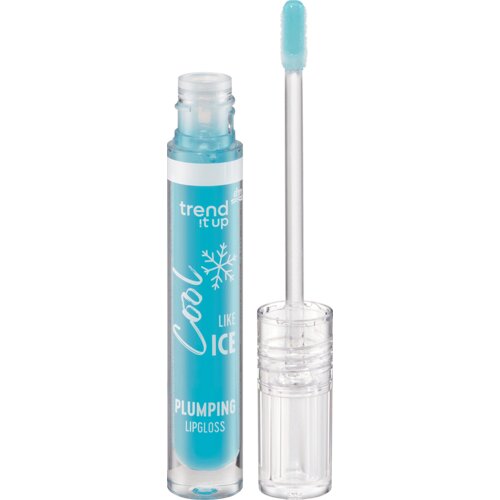 Trend !t up Cool LIKE ICE Plumping sjaj za usne - 130 Arctic Blue 1 kom Slike
