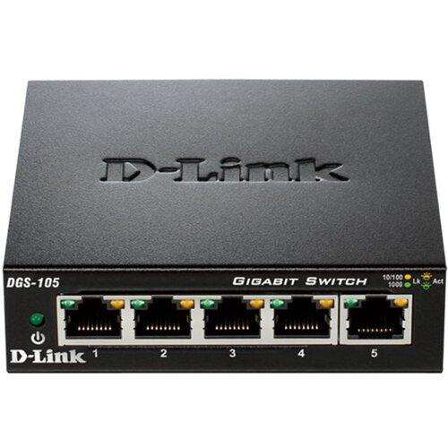 D-link switch neupravljivi DGS-105 E (metalno kuciste) Slike