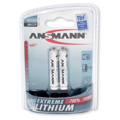 Ansmann 1x2 Lithium Micro AAA LR 03 Extreme Cijene