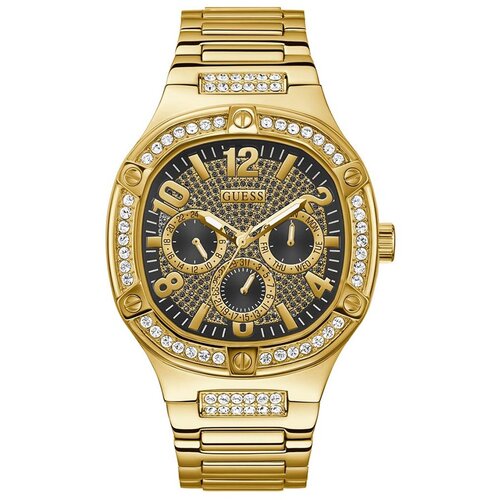 Guess Ročna ura Duke GW0576G2 Zlata Slike