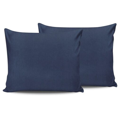 Dark blue blue pillowcase set (2 pieces) (eu) (it) Cene