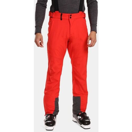 Kilpi Men&amp;#039;s softshell ski pants RHEA-M Red Slike