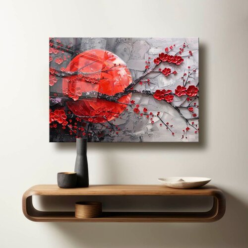 WALLXPERT Camtbl-085 - Vi&scaron;enamenska Tempered Staklena Slika 50 x 70 cm Cene