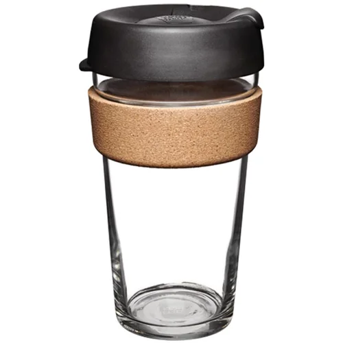 KeepCup Cork Brew Black L - 16oz / 454ml