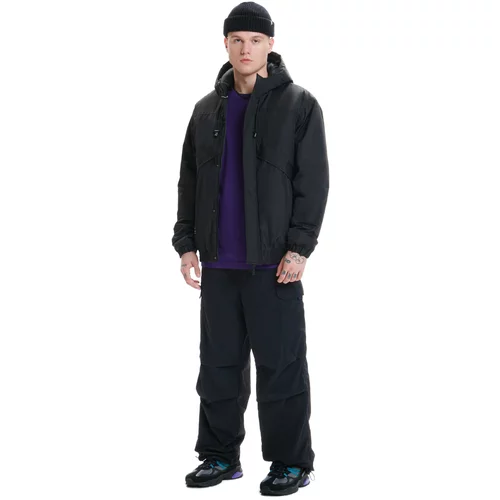 Cropp muška jakna s kapuljačom - Crna 4476W-99X