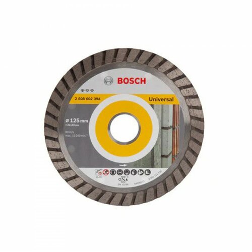Bosch turbo dijamantski disk ecoforuniver 125 608615037 Slike