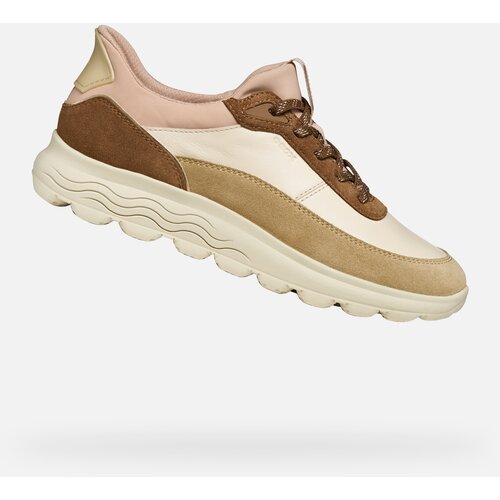 Geox Beige women&amp;#039;s sneakers Spherica Plus - Women&amp;#039;s Slike