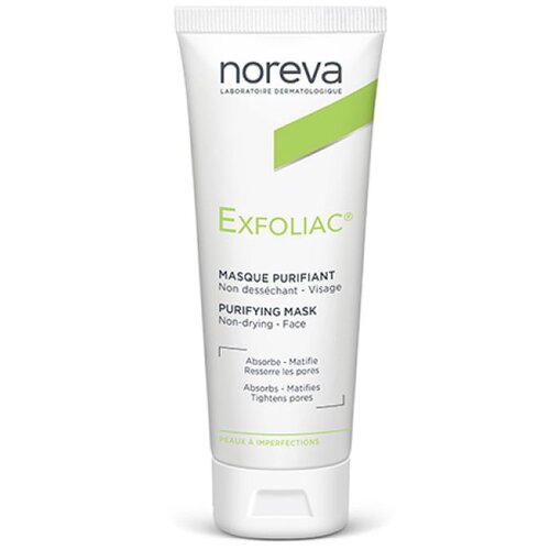 Noreva Exfoliac maska za dubinsko či&amp;scaron;ćenje lica 50ml Slike