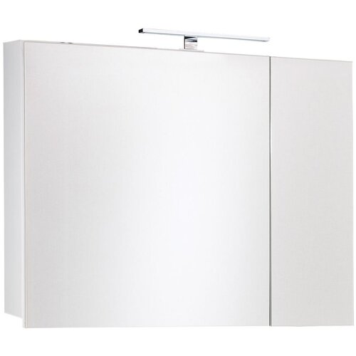 Ferotehna Kupaonski ormarić s LED ogledalom Tia 80 (Š x V: 80 x 68 cm, S osvjetljenjem, Iveral, Bijele boje) Cijene