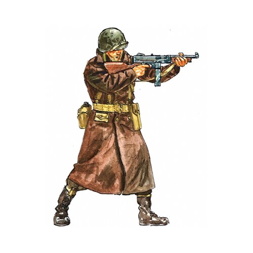 Italeri 1:72 WWII - Vzorec ameri&amp;scaron;kih pehotnih (zimska uniforma) vojakov Slike